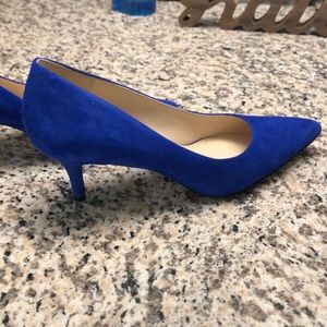 Nine West Blue heels
